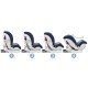 Scaun auto copii Kidwell Isofix Spot 0-36 Kg Blue