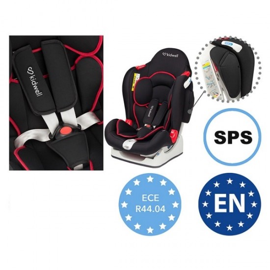 Scaun auto copii Kidwell Lynx 0-25 Kg Black-Red