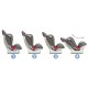 Scaun auto copii Kidwell Lynx 0-25 Kg Grey