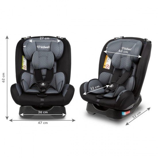 Scaun auto Kidwell Maver 0-36 Kg Black