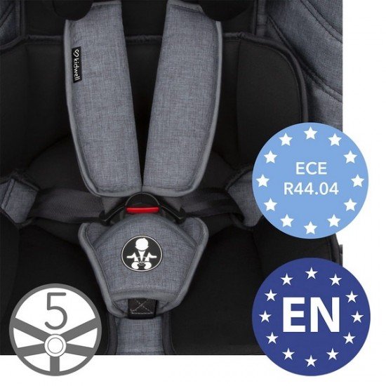 Scaun auto copii Kidwell Maver 0-36 Kg Gray