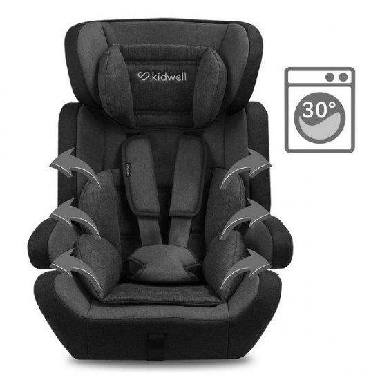 Scaun auto Kidwell Mavi Black 9-36 Kg