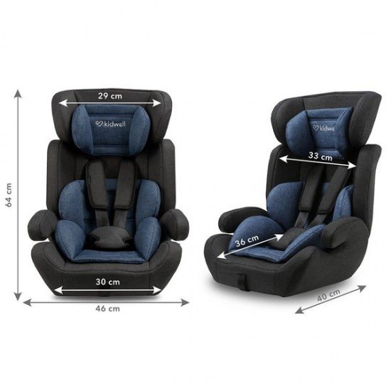 Scaun auto Kidwell Mavi Blue 9-36 Kg