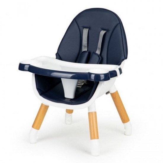 Scaun de masa 2 in 1 Ecotoys B0017-6 - Bleumarin