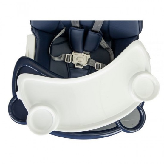 Scaun de masa 2 in 1 Ecotoys B0017-6 - Bleumarin