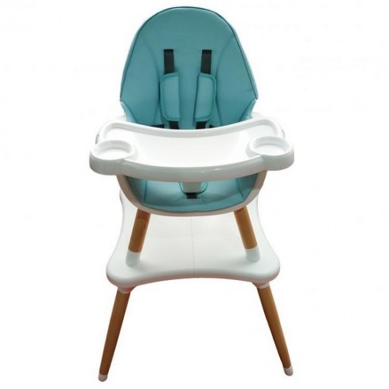 Scaun de masa copii 2 in 1 Ecotoys B0017-6B - Albastru