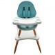 Scaun de masa copii 2 in 1 Ecotoys B0017-6B - Albastru