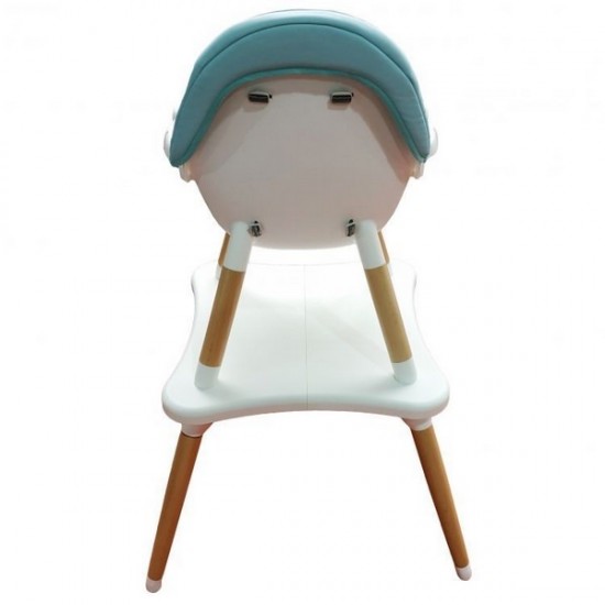 Scaun de masa copii 2 in 1 Ecotoys B0017-6B - Albastru