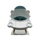 Scaun de masa copii 2 in 1 Ecotoys B0017-6B - Albastru