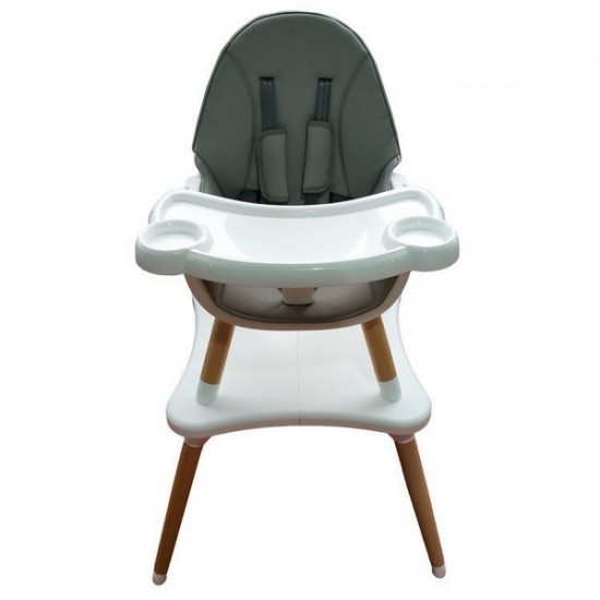 Scaun de masa copii 2 in 1 Ecotoys B0017-6G – Gri
