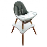 Scaun de masa copii 2 in 1 Ecotoys B0017-6G – Gri