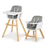 Scaun de masa 2 in 1 Ecotoys C-220 - Gri
