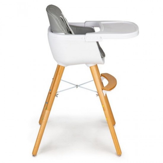 Scaun de masa 2 in 1 Ecotoys C-220 - Gri
