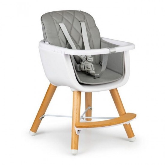 Scaun de masa 2 in 1 Ecotoys C-220 - Gri