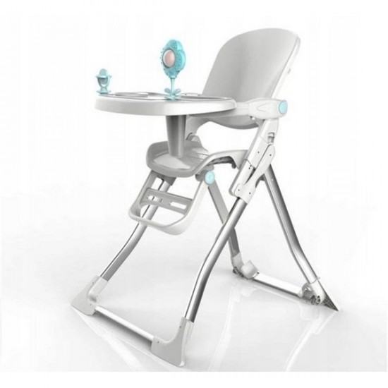 Scaun de masa Bear Ecotoys Albastru