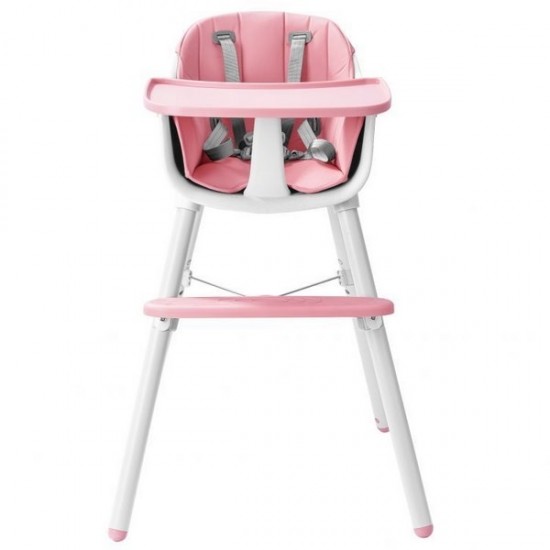 Scaun de masa copii Ecotoys HC-323 - Roz