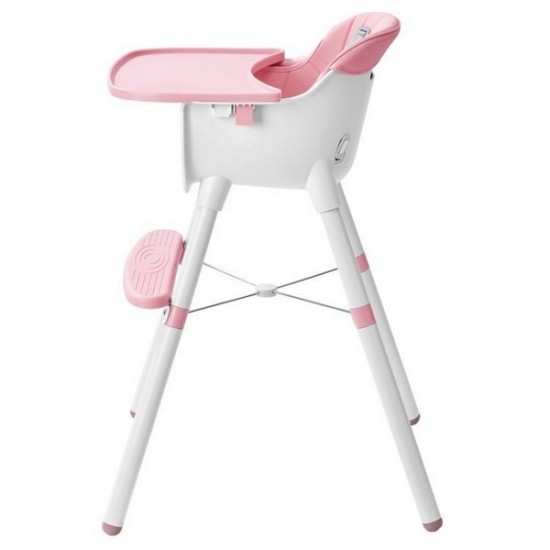 Scaun de masa copii Ecotoys HC-323 - Roz