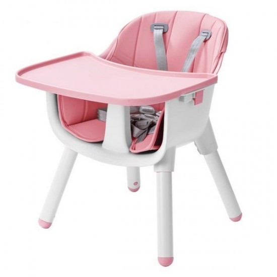 Scaun de masa copii Ecotoys HC-323 - Roz