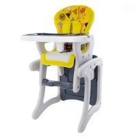 Scaun de masa copii EuroBaby - Galben