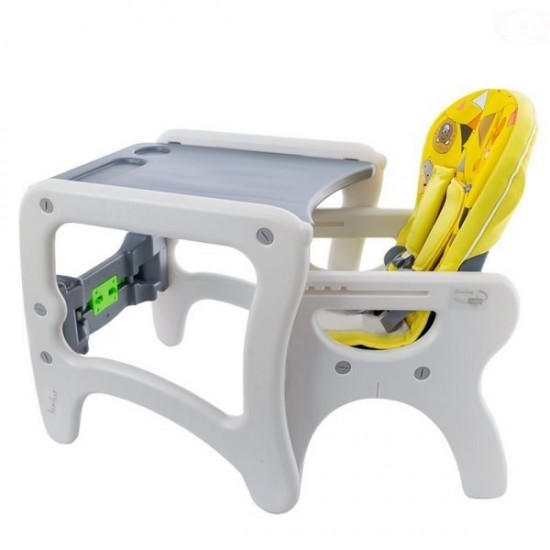 Scaun de masa copii EuroBaby - Galben