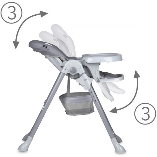 Scaun de masa Kidwell Ami Grey