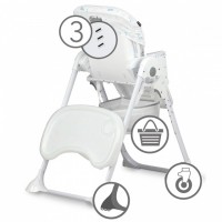 Scaun de masa Kidwell Ami White