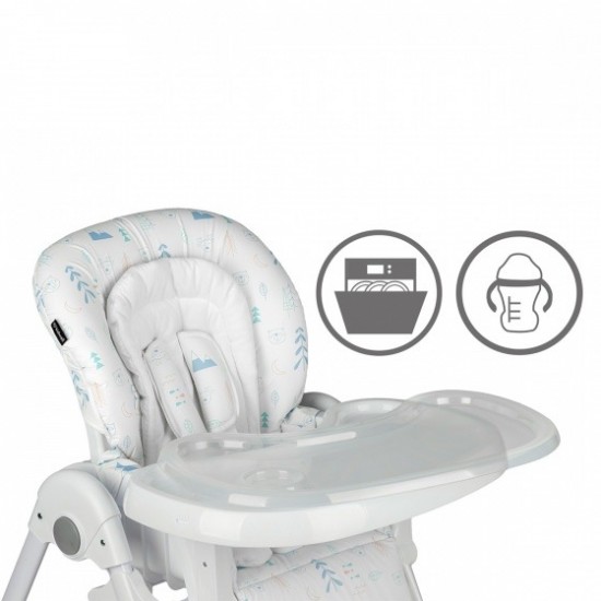 Scaun de masa Kidwell Ami White