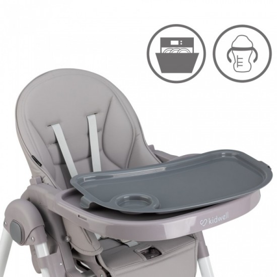 Scaun de masa Kidwell Bento – Gri