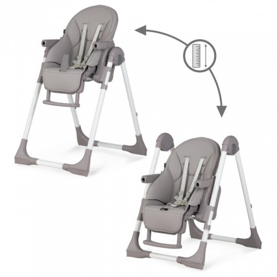 Scaun de masa Kidwell Bento – Gri