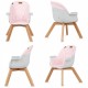 Scaun de masa Kidwell Nobis - Roz