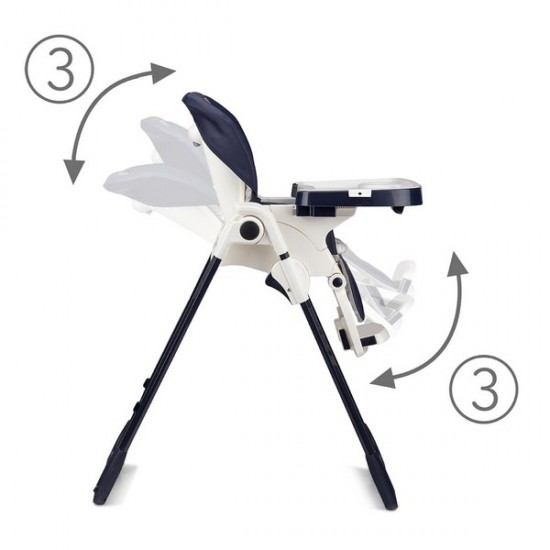 Scaun de masa Kidwell Prime Dark Blue