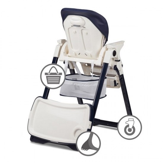 Scaun de masa Kidwell Prime Dark Blue