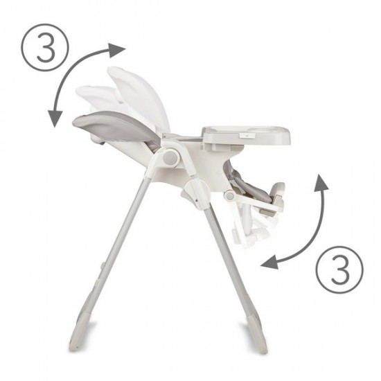 Scaun de masa Kidwell Prime Grey