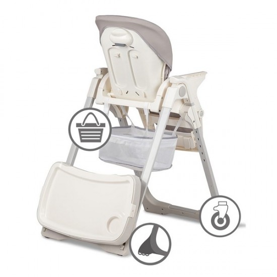 Scaun de masa Kidwell Prime Grey