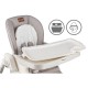Scaun de masa Kidwell Prime Grey