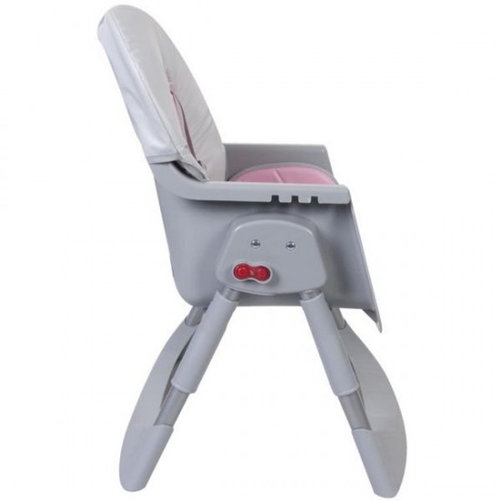 Scaun de masa Sun Baby 002 Comfort Basic - Pink