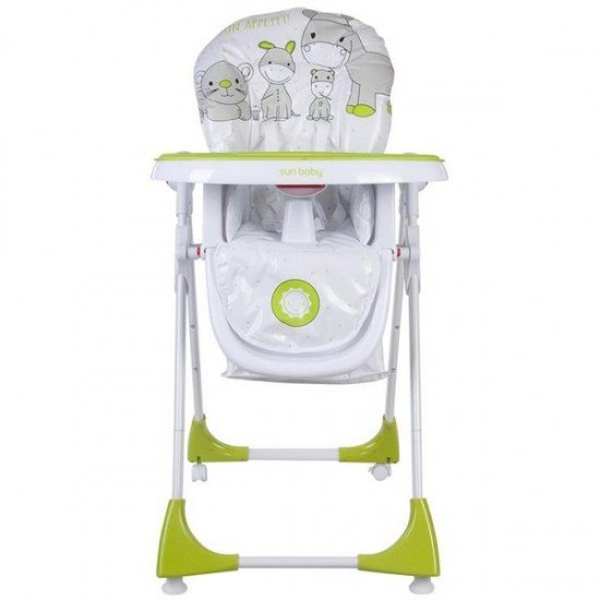 Scaun de masa Sun Baby 004 Comfort Lux - Green