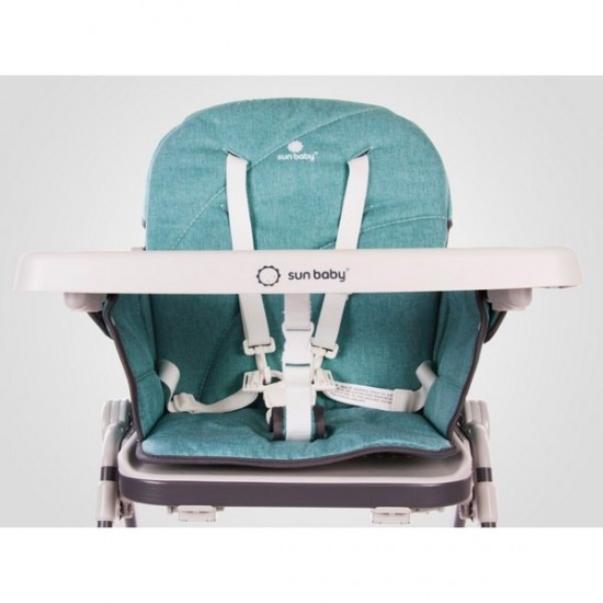 Scaun de masa Sun Baby 009 Cubby - Turquoise light