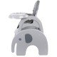 Scaun de masa Sun Baby 010 Elefant Jumbo - Grey