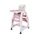 Scaun de masa Sun Baby 2 in 1 007 - Pink