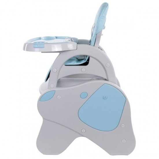 Scaun de masa Sun Baby 2 in 1 Catel - Blue