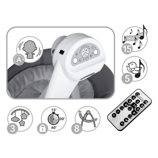 Scaun de masa tip balansoar Kidwell Maverick