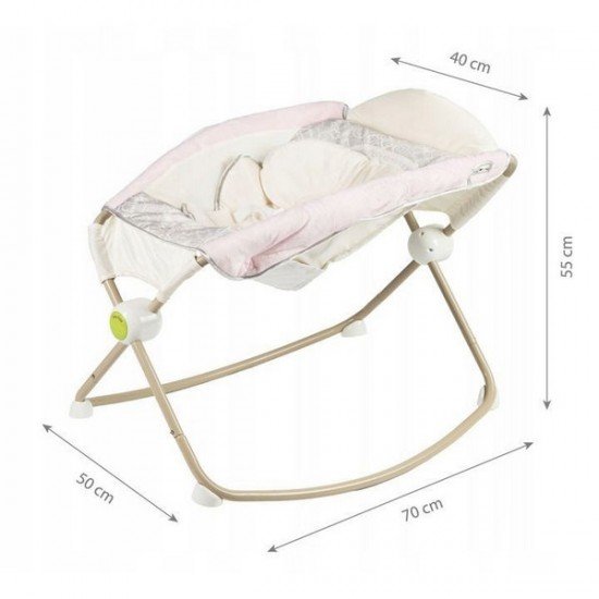 Scaunel balansoar electric cu vibratii 88953 Ecotoys