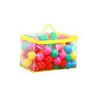 Set de 100 bile din plastic Ecotoys