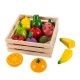 Set de fructe cu magnet Ecotoys