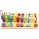 Set educational din lemn Ecotoys MB059