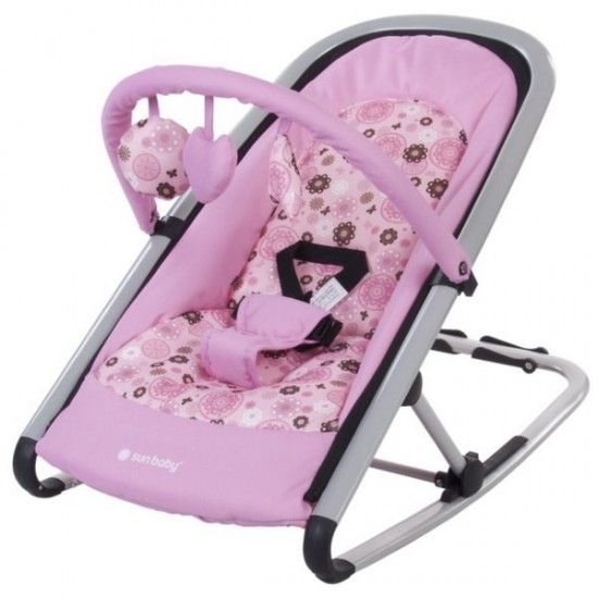 Sezlong bebelusi Sun Baby Komfi Rose 
