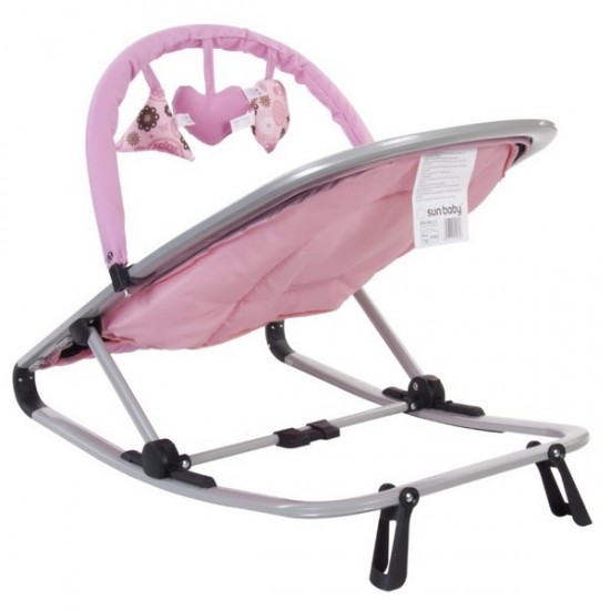 Sezlong bebelusi Sun Baby Komfi Rose 