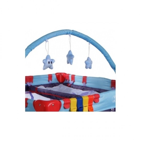 Tarc de joaca copii Arti LuxuryGo - Blue/Grey