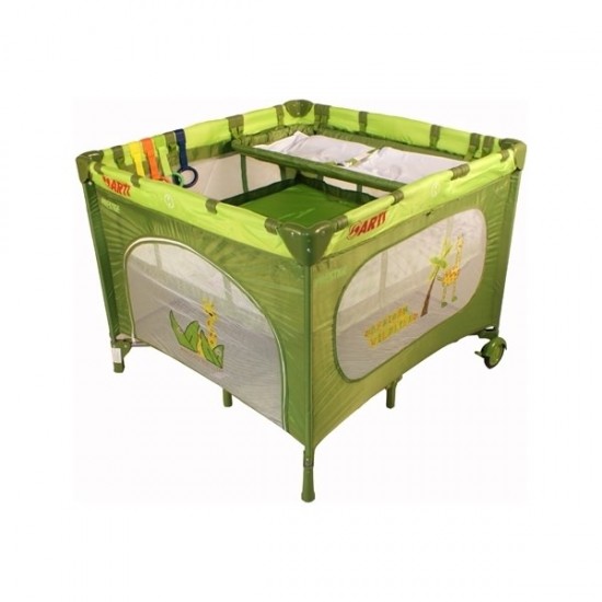 Tarc de joaca Arti LuxuryGo - Green Giraffe